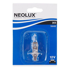 Лампа автомобильная галогенная NEOLUX N448-01B, H1, 12В, 55Вт, 3200К, 1шт