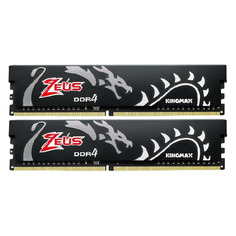 Модуль памяти Kingmax Zeus Dragon KM-LD4A-3200-32GDHB16 DDR4 - 2x 16ГБ 3200, DIMM, Ret
