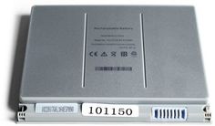 Аккумулятор для ноутбука Apple MacBook OEM A1175 15&quot; A1226, A1260 Series. 10.8V 5200mAh PN:, MA348 Серебряный