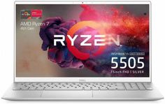 Ноутбук Dell Inspiron 5505 Ryzen 7 4700U/8GB/512GB SSD/15.6&quot; FHD/Radeon Graphics/WiFi/BT/cam/Win10Home/platnum silver
