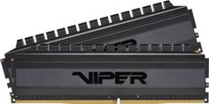 Модуль памяти DDR4 16GB (2*8GB) Patriot Memory PVB416G360C8K Viper 4 Blackout PC4-28800 3600MHz CL18 радиатор 1.35V retail Патриот