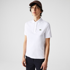 Женская рубашка-поло Lacoste Regular Fit из органического хлопка