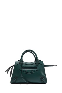 Темно-зеленая кожаная сумка Neo Classic City Small Balenciaga