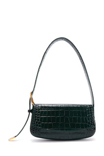 Темно-зеленая кожаная сумка Balenciaga