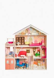 Дом для куклы Paremo "Мечта" с мебелью 31 предмет, для кукол 30 см