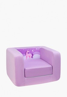 Игрушка мягкая Paremo Раскладное бескаркасное (мягкое) детское кресло серии "Дрими", цвет Орхидея