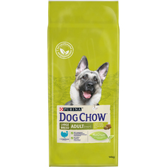 Корм для собак Dog Chow Adult для крупных пород индейка 14 кг