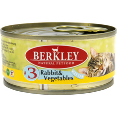 Корм для котят BERKLEY №3 Кролик с овощами 100 г