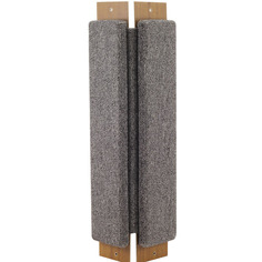 Когтеточка для кошек Гамма №3 из ковролина угловая 26х3х60 см