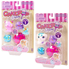 Мягкая игрушка Cake Pop Cuties Families, 1 серия Котята и Щенки