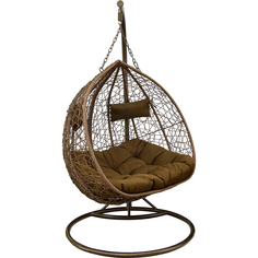 Кресло подвесное Art and craft furniture двухместное искусственный ротанг