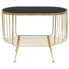 Столик Glasar интерьерный 61x35x45 см ГЛАСАР