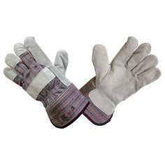 Комбинированный спилковые перчатки Элит-Профи