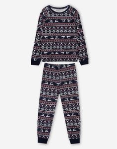 Пижама со скандинавским узором для мальчика Gloria Jeans