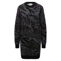 Платье из шерсти и хлопка Kenzo