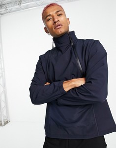 Легкая куртка с флисовой спинкой Bolongaro Trevor Sport-Темно-синий
