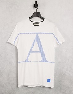 Белая зауженная футболка Avant Garde Patrick-Белый