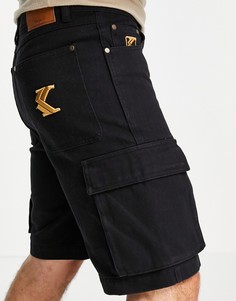 Черные шорты-карго Karl Kani OG-Черный