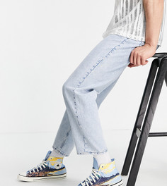 Прямые джинсы в стиле 90-х классического синего выбеленного цвета Reclaimed Vintage Inspired-Голубой