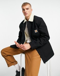Черное пальто Carhartt WIP Fairmount-Черный цвет