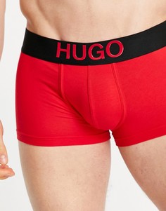 Красные боксеры-брифы с логотипом HUGO Bodywear-Красный