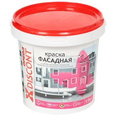 Краска водоэмульсионная Ореол Дисконт фасадная белая матовая, 3 кг