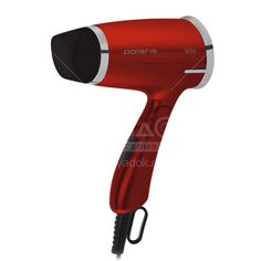 Фен Polaris PHD 1464T, 1.4 кВт, красный