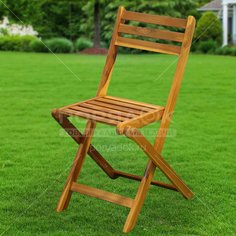 Стул садовый Green Days, Дуэт Wood, дерево, 42х50х80 см