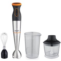 Блендер погружной Econ, ECO-443HB, 1000 Вт, 2 скор, черн