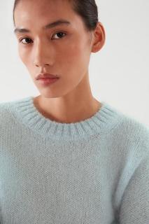 ДЖЕМПЕР ОВЕРСАЙЗ ИЗ МОХЕРА И ШЕРСТИ COS