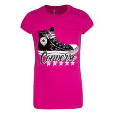 Подростковая футболка Logo Blocked Tee Converse