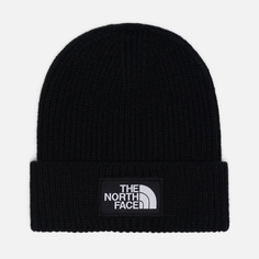 Шапка The North Face TNF Logo Box Cuffed, цвет чёрный