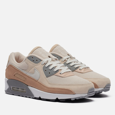 Кроссовки Nike Air Max 90 Premium, цвет бежевый