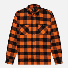 Мужская рубашка Edwin Labour Heavy Flannel Brushed, цвет оранжевый