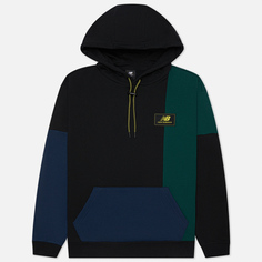 Мужская толстовка New Balance Athletics Higher Learning Hoodie, цвет чёрный