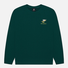 Мужская толстовка New Balance Athletics Minimize Crew, цвет зелёный