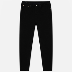 Мужские джинсы Edwin Slim Tapered Kaihara Organic Stretch Black Denim, цвет чёрный, размер 29/32