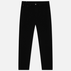 Мужские джинсы Edwin Regular Tapered Black Rainbow Selvage 14 Oz, цвет чёрный, размер 36/32