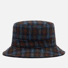 Панама Universal Works LW Harris Tweed, цвет коричневый