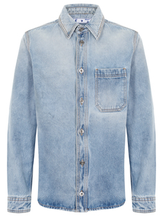 Рубашка Regular Fit джинсовая Off White