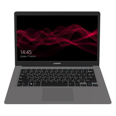 Ноутбук Digma EVE 14 P416, 14.1", IPS, Intel Pentium J3710 1.6ГГц, 4ГБ, 128ГБ SSD, Intel HD Graphics 405, Windows 10 Home, ES4062EW, темно-серый