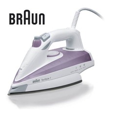 Утюг Braun TS715, 2300Вт, фиолетовый/ белый