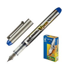 Ручка перьев. Pilot V-Pen SVP-4M-L синие линия 0.58мм 12 шт./кор.