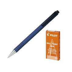Ручка шариков. Pilot BPRK-10M-LB синий d=0.22мм синие автоматическая сменный стержень 1стерж. линия 12 шт./кор.