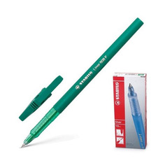 Ручка шариков. Stabilo Liner F 808/36 зеленый d=0.38мм кор. 1стерж. 10 шт./кор.