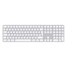 Клавиатура Apple Magic Keyboard with Touch ID and Numeric Keypad серый [mk2c3rs/a]