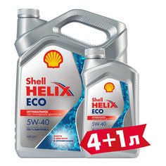 Моторное масло SHELL Helix ECO 5W-40 5л. синтетическое [550058241-41]