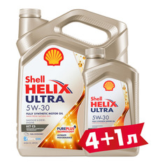 Моторное масло SHELL Helix Ultra ECT C3 5W-30 5л. синтетическое [550046363-41]
