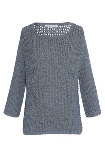 Синий хлопковый джемпер Gerard Darel