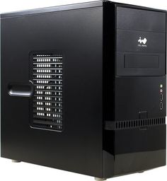 Корпус mATX In Win ENR022 6121652 черный, без БП, 2*USB 2.0, audio